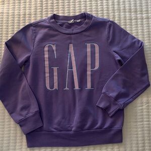 GAP Lavender Crewneck Sweatshirt